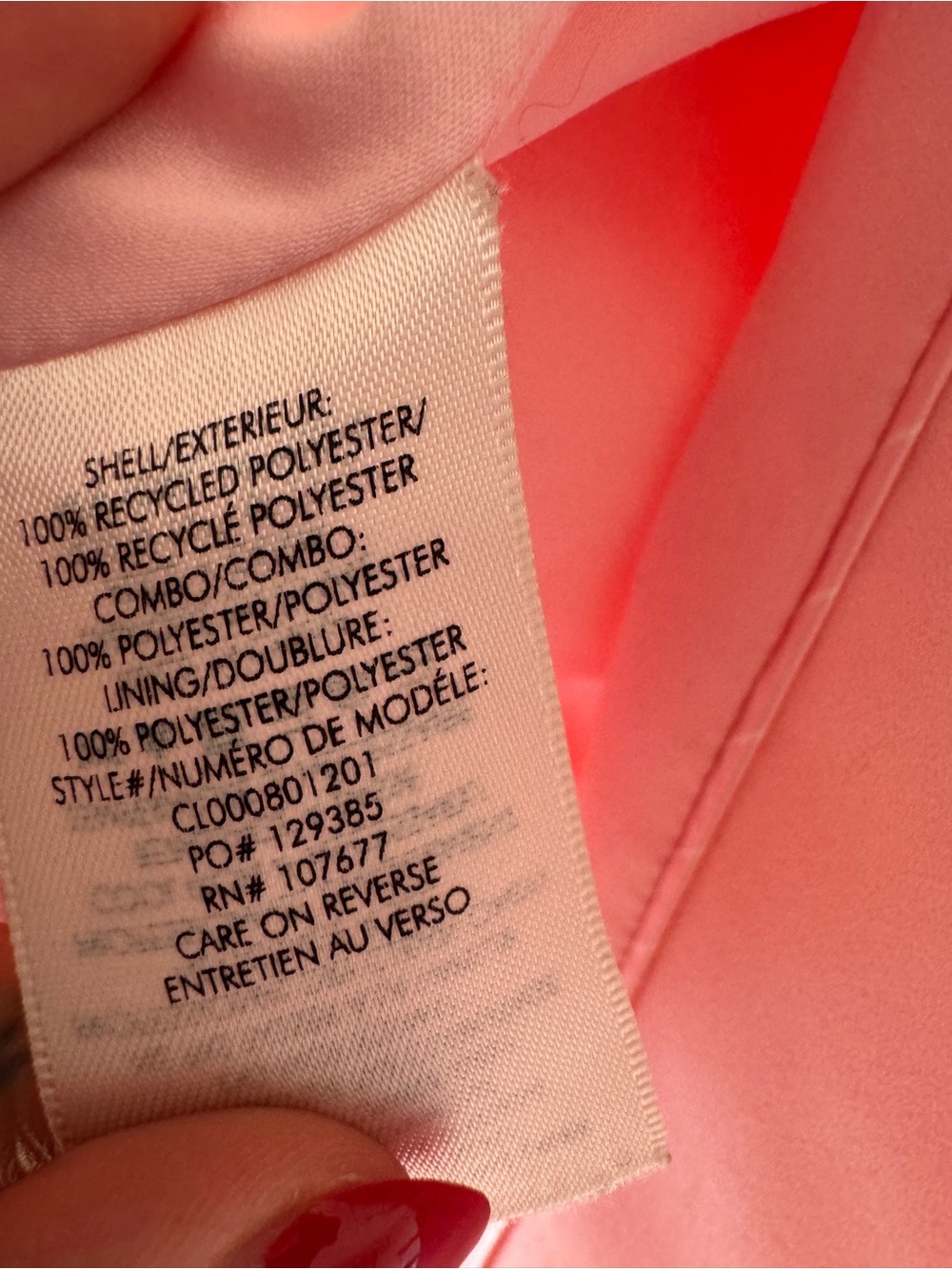 Alice + Olivia Blush Pink Single-Button Tailored Blazer - Picture 5 of 8